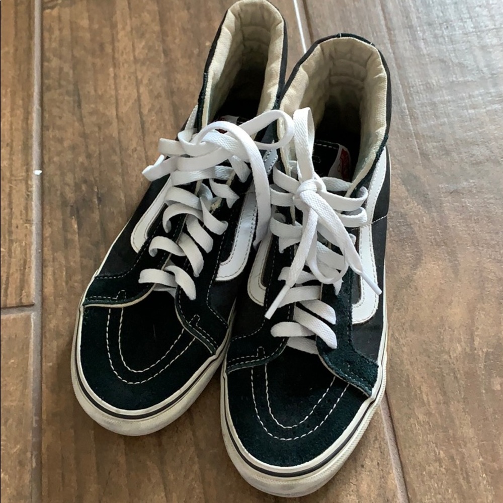 Black high top vans “SK8-HI”